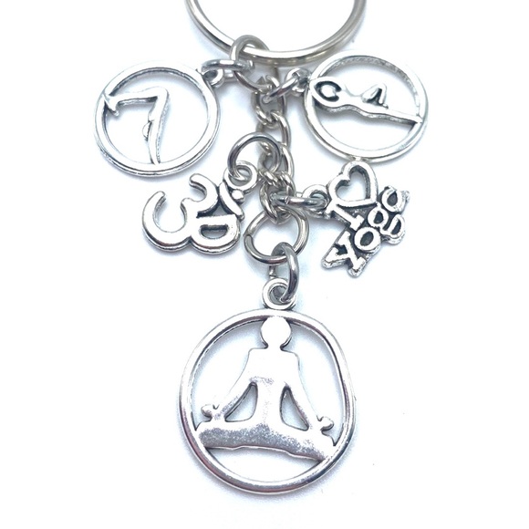 Yoga Keychain Bag Charm - Picture 2 of 4
